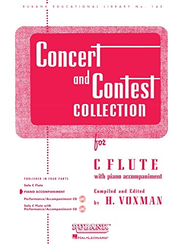 Rubank Concert & Contest Collection for Flute: Piano Accompaniment - Poppa's Music
