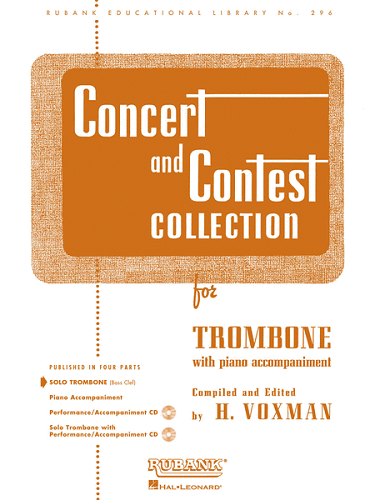 Rubank Concert & Contest Collection for Trombone: Solo Part - Poppa's Music