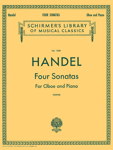 Four Sonatas for Oboe & Piano by George Frideric Handel Arr. Whitney Tustin - Poppa's Music