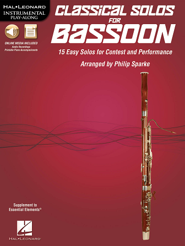 Classical Solos for Bassoon, Volume 1 w/ Online Audio by Philip Sparke - Poppa's Music
