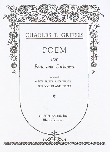 Poem for Flute & Orchestra by Charles Griffes Arr. George Barrere - Poppa's Music