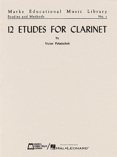 12 ETUDES FOR CLARINET / VIKTOR POLATSCHEK - Poppa's Music