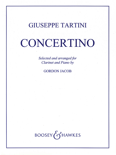 Concerto in F for Clarinet by Giuseppe Tartini Ed. Gordon Jacob - Poppa's Music