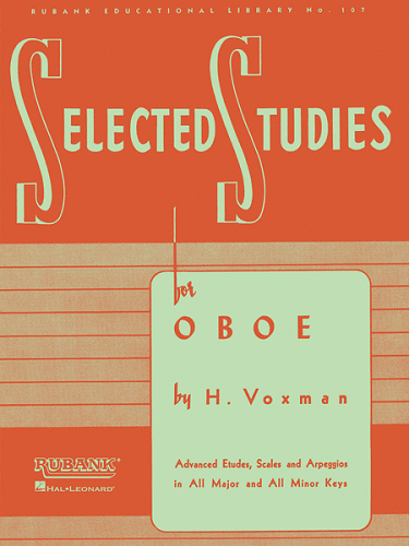 Selcted Studies for Oboe Ed. H Voxman - Poppa's Music