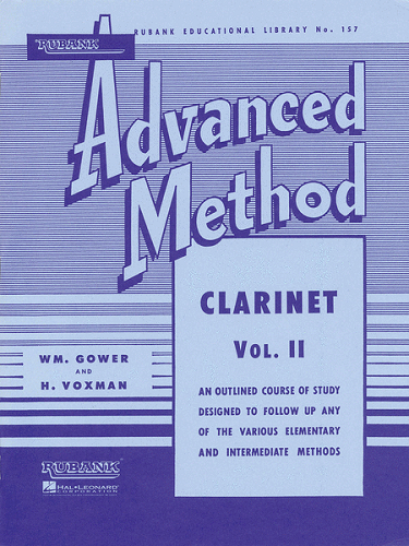 Rubank Advanced Method: Clarinet, Volume 2 / HL04470320 - Poppa's Music