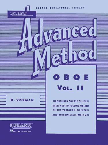 Rubank Advanced Method: Oboe Oboe, Volume 1 / HL04470410 - Poppa's Music