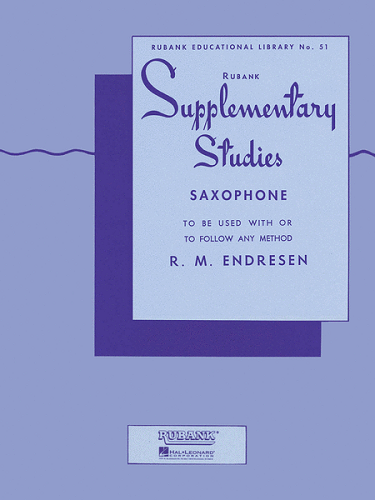 Rubank Supplementary Studies for Saxophone by R.M. Endersen - Poppa's Music