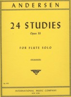 ANDERSEN 24 STUDIES FOR FLUTE OP33 - 1621 - Poppa's Music