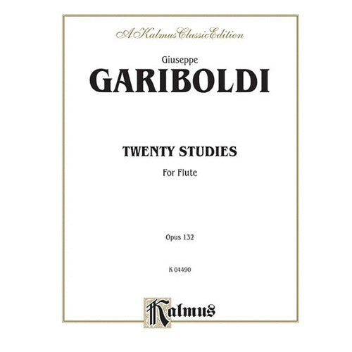 20 Studies, Op. 132 (Kalmus Edition) By Giuseppe Gariboldl - Poppa's Music