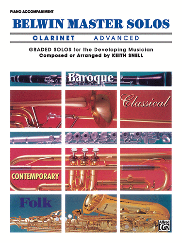Belwin Master Solos (Clarinet), Volume 1: Advanced - Poppa's Music