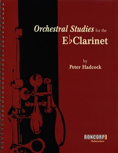 Orchestral Studies for Eb Clarinet by Peter Haddock - Poppa's Music