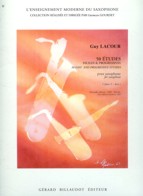 50 Etudes Faciles Et Progressives Vol.2 by Guy Lacour - 524-02032 - Poppa's Music