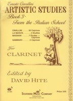 Cavallini Artistic Studies for Clarinet Book 3 - B390 - Poppa's Music