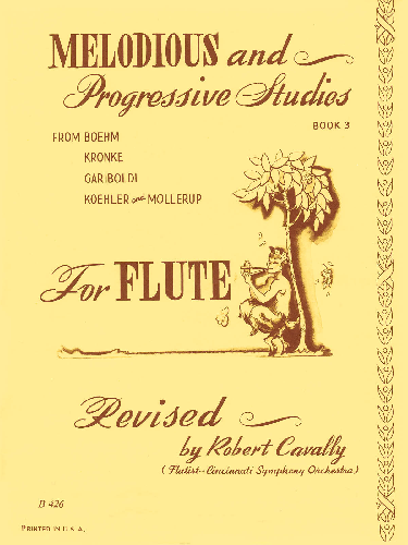 MELODIOUS & PROGRESSIVE STUDIES FOR FLUTE, BOOK 3 - Poppa's Music