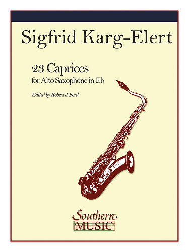 23 Caprices For Saxophone By Robert Ford - Poppa's Music