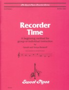 Gerald & Sonia Burakoff Recorder Time Soprano Sax Book One - Poppa's Music