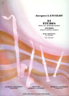 LANCELOT 21 STUDIES FOR CLARINET - 524-04858 - Poppa's Music
