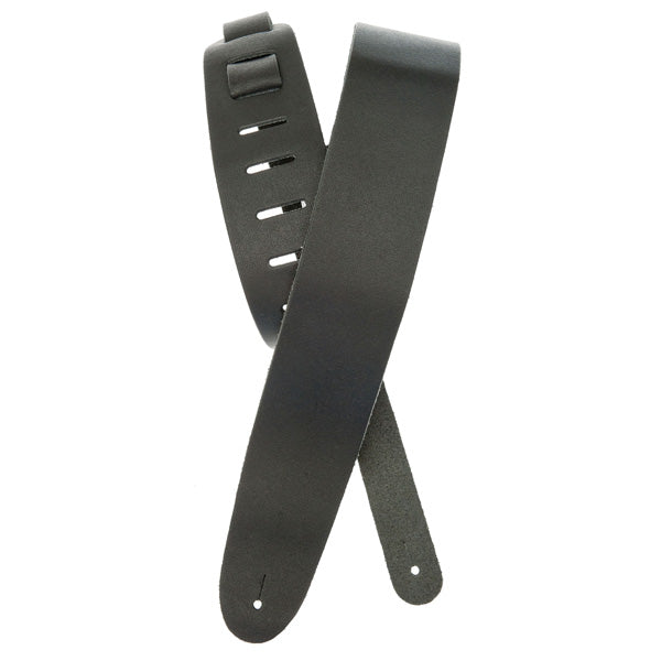 D'addario Planet Waves - Basic Classic Leather Guitar Strap - Poppa's Music