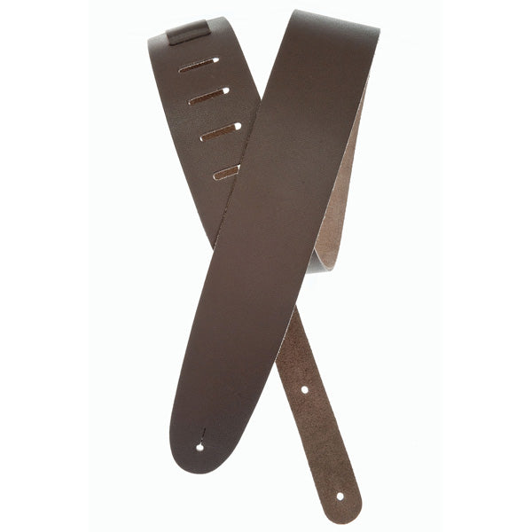 D'addario Planet Waves - Basic Classic Leather Guitar Strap - Poppa's Music
