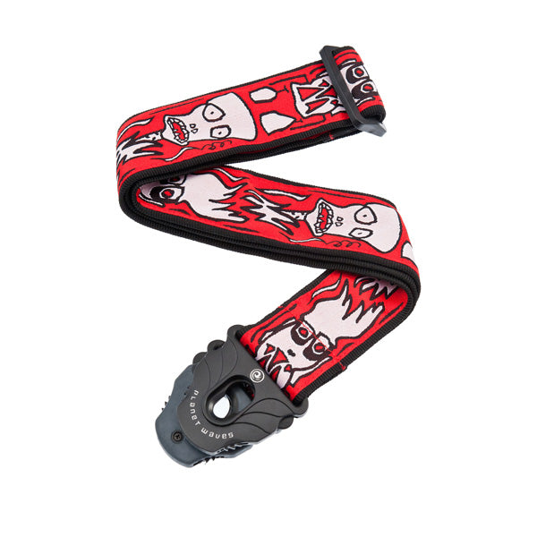 D'addario Planet Waves - Joe Satriani Planet Lock Guitar Strap - Poppa's Music