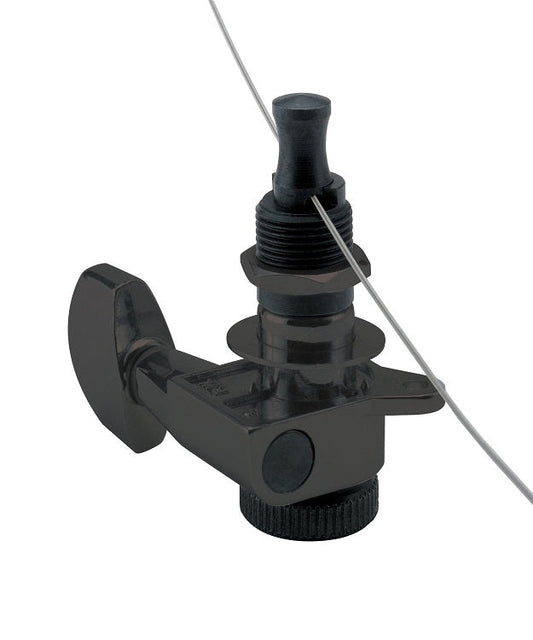D'addario Planet Waves - Auto-Trim Guitar Tuning Machines - 6 In-Line - Black - Poppa's Music