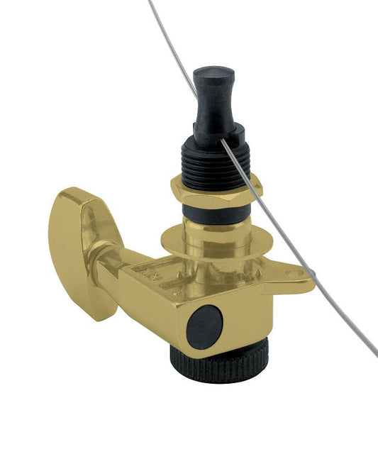 D'addario Planet Waves - Auto-Trim Guitar Tuning Machines - 6 In-Line - Gold - Poppa's Music