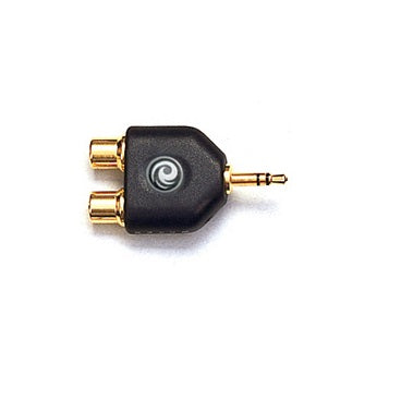 D'addario Planet Waves 1/8 Inch Male Stereo to Dual Rca Female Adapter - Poppa's Music