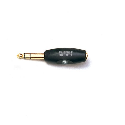 Planet Waves 1/4 Inch Male Stereo to 1/8 Inch Female Stereo Adapter - Poppa's Music