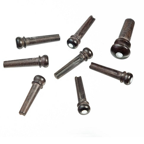 D'addario Planet Waves - Ebony Bridge Pins with End Pin Set - Poppa's Music