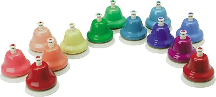 Rhythm Band 13 Note Chromatic Deskbells - RB119 - Poppa's Music
