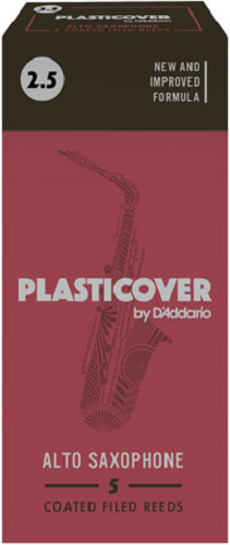 Plasticover by D'Addario Alto Saxophone Reeds - 5 Per Box - Poppa's Music
