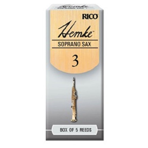 Rico Frederick L. Hemke Soprano Saxophone Reeds Filed - 5 Per Box - Poppa's Music