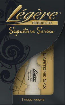 Legere Baritone Saxophone Signature Reeds - 1  Synthetic Reed - Poppa's Music 