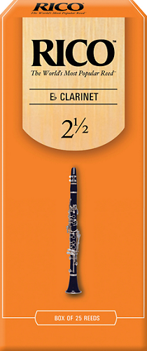 Rico by D'addario Eb Clarinet Reeds Unfiled - 25 Per Box - Poppa's Music