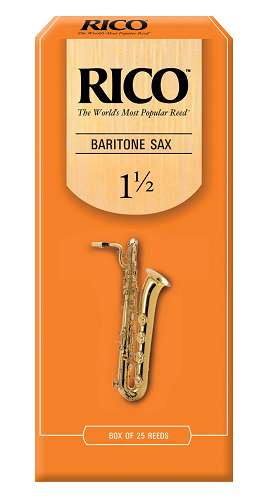 Baritone Sax Reeds (Previous Packaging) - 25 Per Box - Poppa's Music