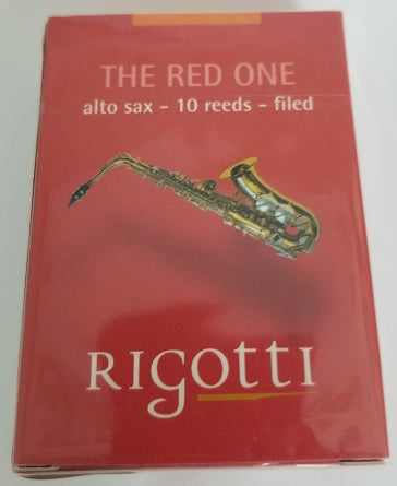 Rigotti Gold Alto Saxophone Classic Filed Reeds - 10 Per Box - Poppa's Music 