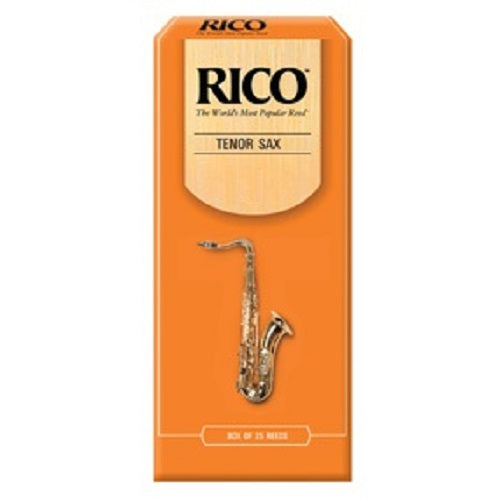 Rico by D'addario Tenor Saxophone Reeds Unfiled - 25 Per Box - Poppa's Music
