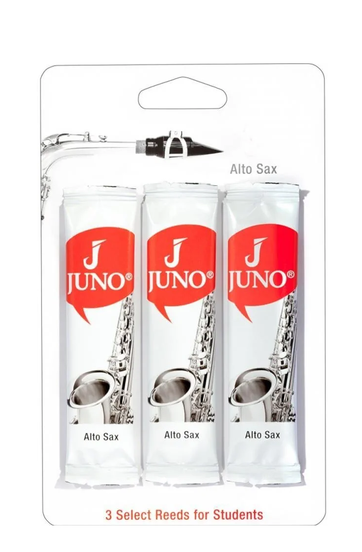 Vandoren Juno Alto Saxophone Reeds - 3 Reed Card - Poppa's Music