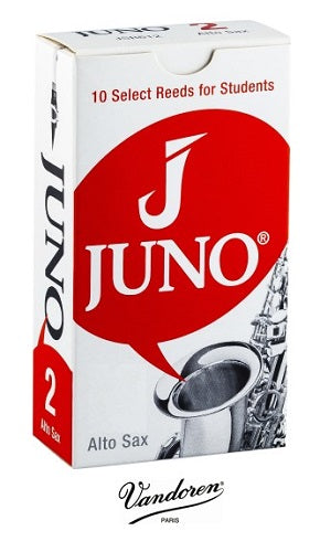 Vandoren Juno Alto Saxophone Reeds - 10 per Box - Poppa's Music