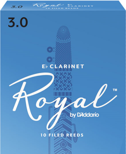 Royal by D'Addario Eb Clarinet Reeds Filed - 10 Per Box - Poppa's Music
