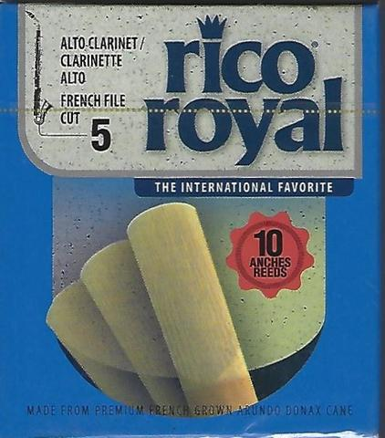 Royal Alto Clarinet Reeds (Previous Packaging) - 10 Per Box - Poppa's Music