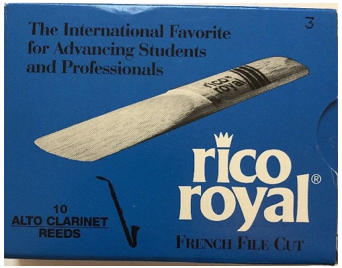 Alto Clarinet Reeds (Previous Packaging) - 10 Per Box - Poppa's Music