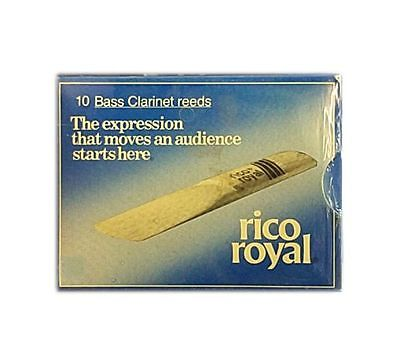 Bass Clarinet Reeds (Previous Packaging) - 10 Per Box - Poppa's Music