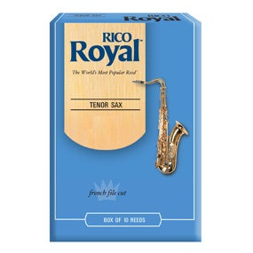 Royal by D'Addario Tenor Saxophone Reeds Filed - 10 Per Box - Poppa's Music