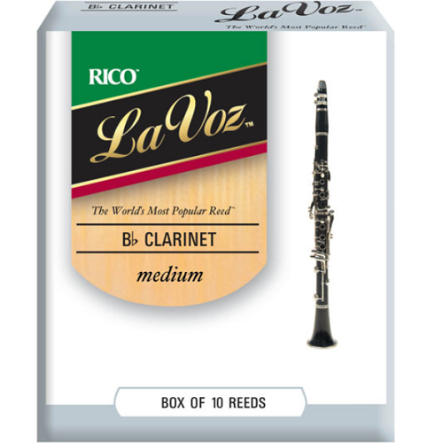 La Voz Bb Clarinet Reeds -10 Per Box - Poppa's Music