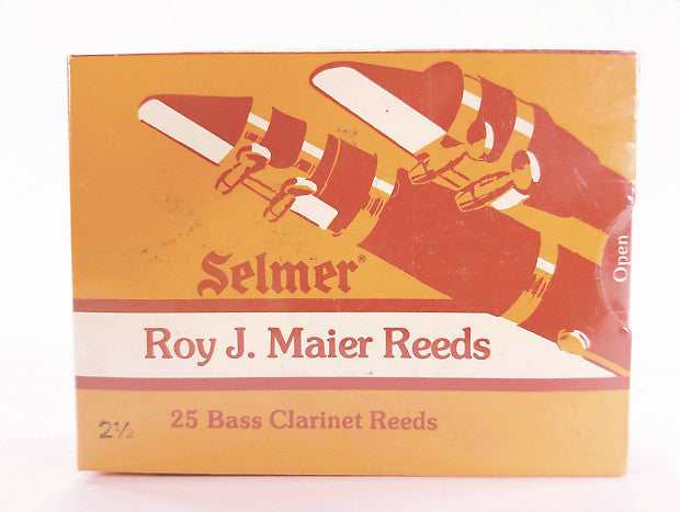 Selmer Roy Maier Bass Clarinet Reeds - 25 Per Box - Poppa's Music