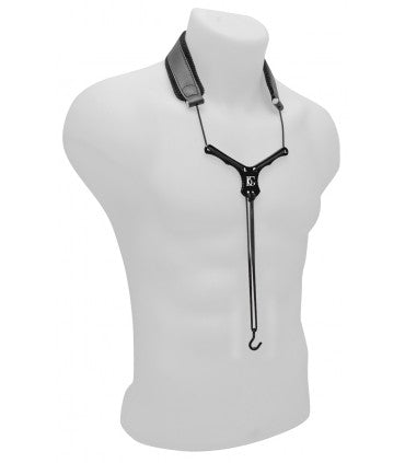 BG France Leather Zen Bassoon Neck Strap - B04Y - Premium Bassoon Straps & Supports from BG France - Just $75.95! Shop now at Poppa's Music