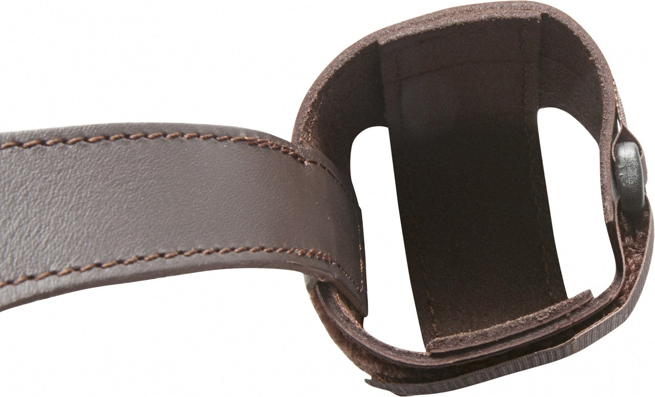 BG France Leather Brown Bassoon Strap (LEATHER Adj CAP) - B06 - Poppa's Music