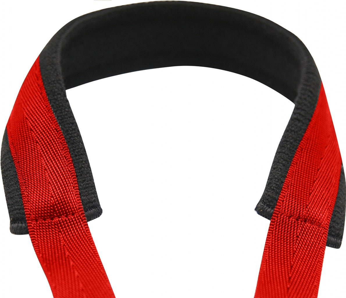 BG France Red Alto/ Tenor Saxophone Neck Strap W/ Large Pad- Plastic Snap Hook - S19SH - Poppa's Music
