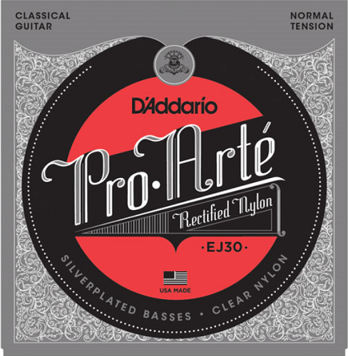 D'addario Pro-Arte Rectified TrebleS, Normal Tension Classical Guitar Strings - Poppa's Music